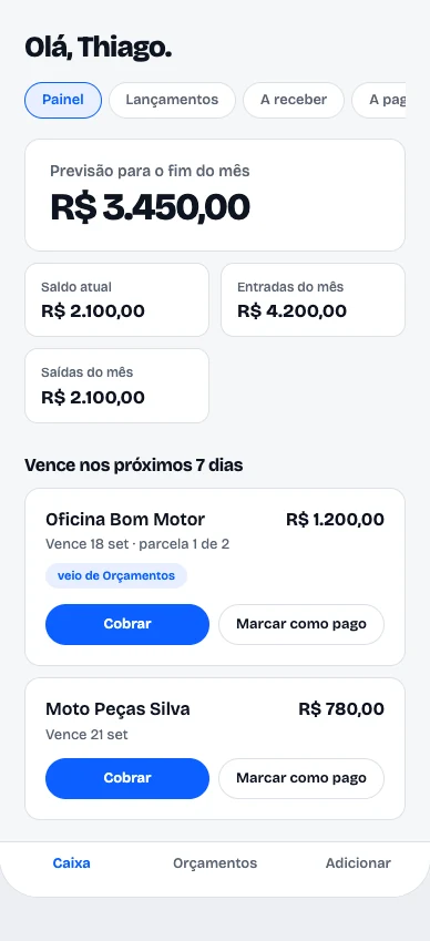 Seu módulo está pronto